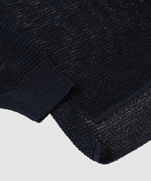ポロシャツ Cotton knit polo メンズの画像