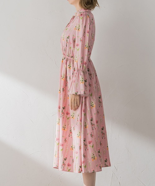 「ketty」 長袖ワンピース M ブラウン レディース_画像3