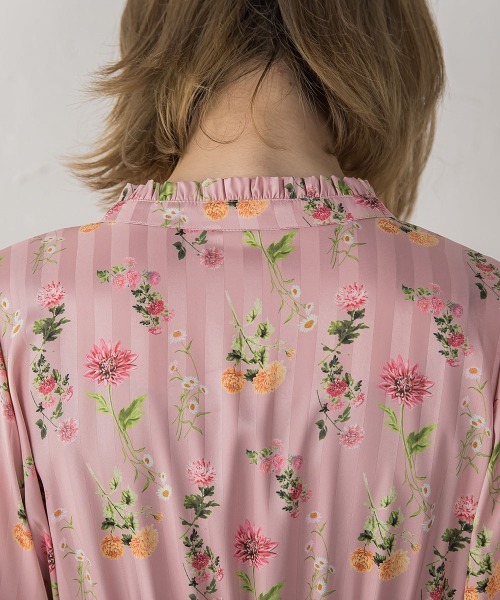 「ketty」 長袖ワンピース M ブラウン レディース_画像5