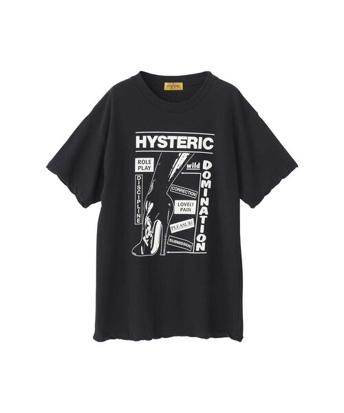 HYSTERIC GLAMOUR（ヒステリックグラマー） tシャツ HYS DOMINATRIX
