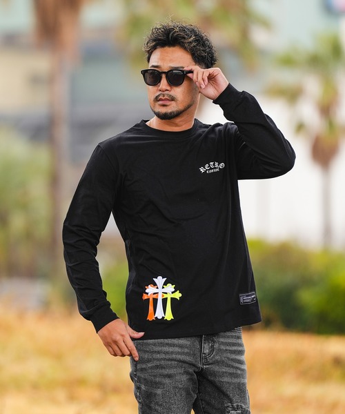 ジャグラーのロンＴ、【値段交渉、受け付けます】 adamsJUGGLER（アダムスジャグラー） tシャツ RTEGシェニールクロス