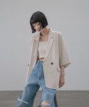 ジャケット テーラードジャケット 「接触冷感・...の詳細画像4