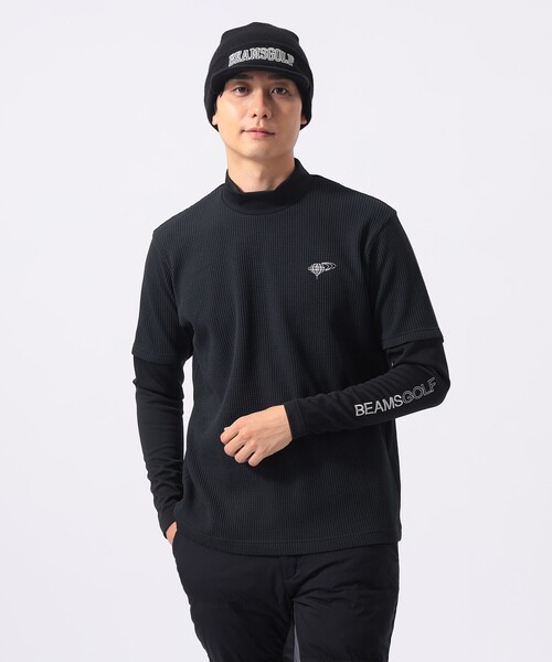 「BEAMS GOLF」 長袖Tシャツ L グレー メンズの画像