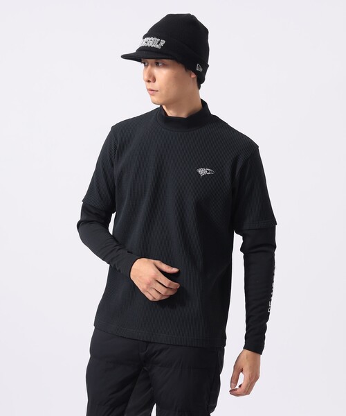 「BEAMS GOLF」 長袖Tシャツ L グレー メンズの画像
