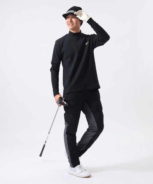 「BEAMS GOLF」 長袖Tシャツ L グレー メンズの画像