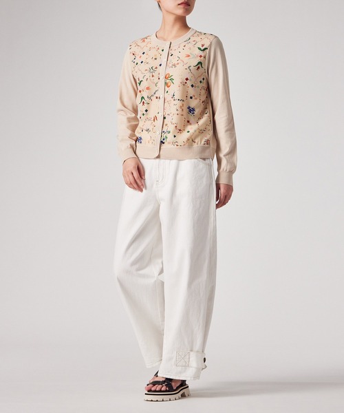 PS Paul Smith カーディガン ウィメンズ ”Keepsake” プリントコンビ