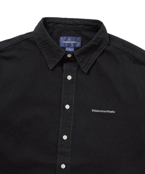 thisisneverthat（ディスイズネバーザット） シャツ Washed Denim S/S
