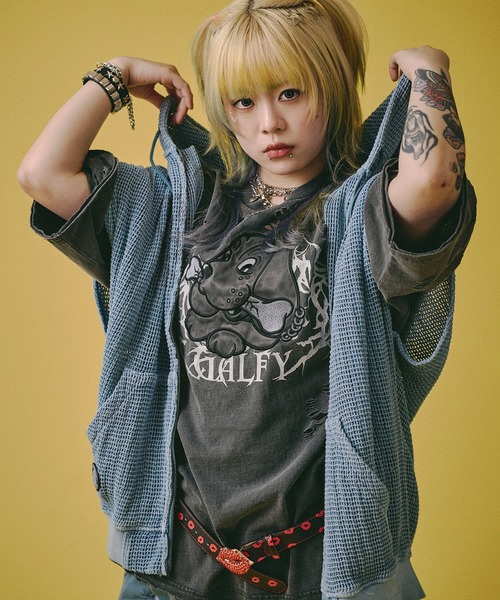 GALFY（ガルフィー） パーカー 「GALFY/ガルフィー」病みに透けし