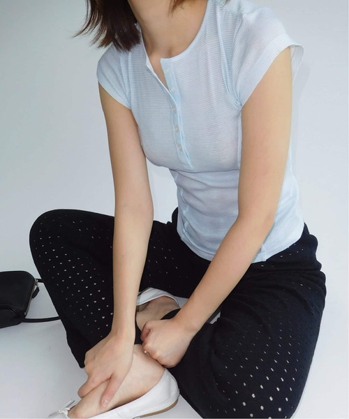 EDIT. FOR LULU（エディットフォールル） tシャツ 別注「miller×lulu