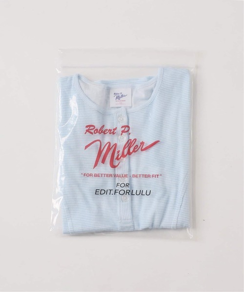 EDIT. FOR LULU（エディットフォールル） tシャツ 別注「miller×lulu