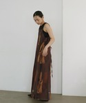 ワンピース ニュアンスシアーキャミワンピースの詳細画像4