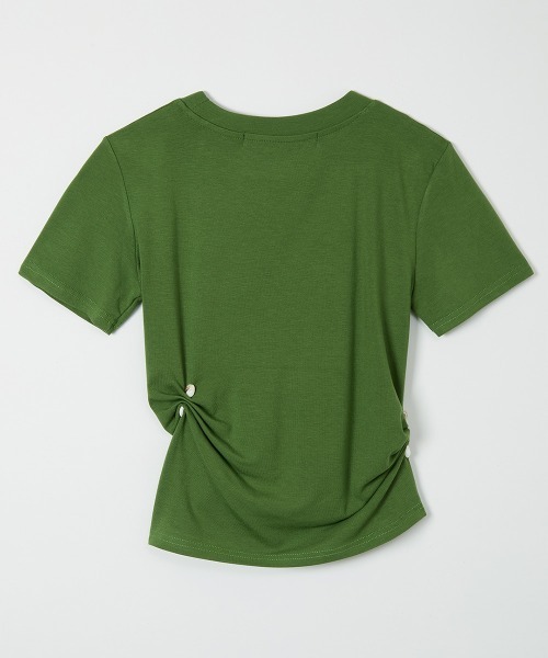 tシャツ Stone Pinched Lyocel Tee / ストーンピンチリヨセルティー レディースの画像