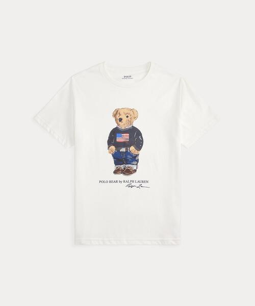 tシャツ Polo ベア コットン ジャージー Tシャツ キッズ 子供服 男の子の画像