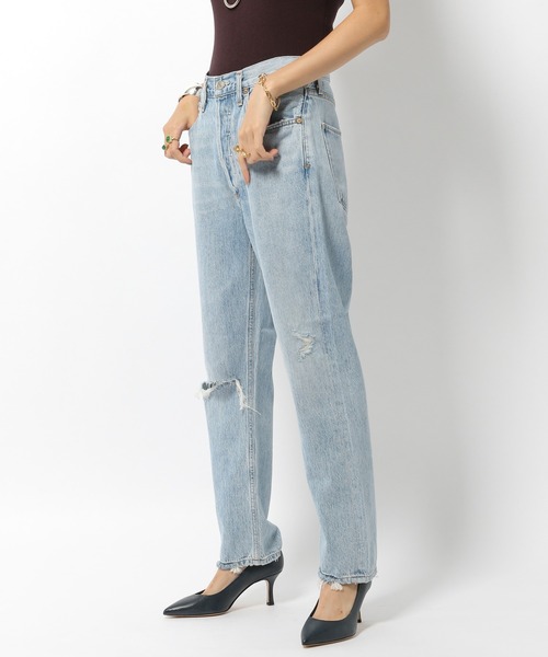 「AGOLDE」 デニムパンツ 26inch ライトブルー レディース_画像5