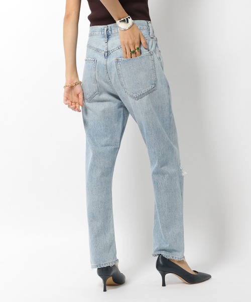 「AGOLDE」 デニムパンツ 26inch ライトブルー レディース_画像6