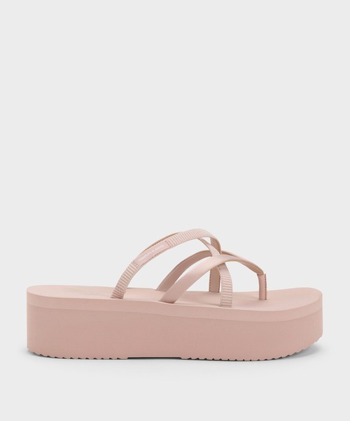 CHARLES ＆ KEITH（チャールズ&キース） 厚底 サンダル Levy レヴィー