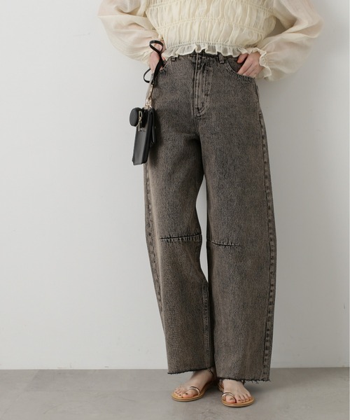「N.(N. Natural Beauty Basic)」 デニムパンツ SMALL ブルー レディース_画像2