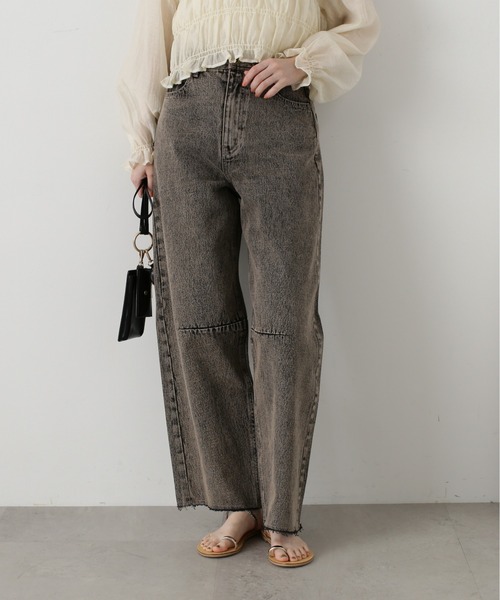 「N.(N. Natural Beauty Basic)」 デニムパンツ SMALL ブルー レディース_画像6