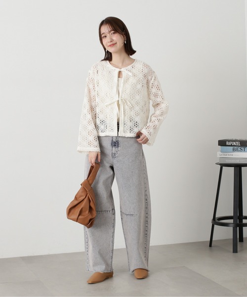 「N.(N. Natural Beauty Basic)」 デニムパンツ SMALL ブルー レディース_画像9