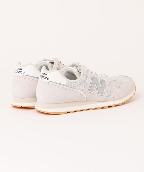 「New Balance」 ローカットスニーカー 24.0cm ライトグレー レディース_画像2