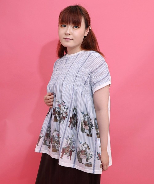 iS ScoLar（イズスカラー） tシャツ 半袖 562235：ベルカート柄 