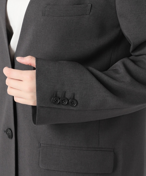 スピックアンドスパン ノーカラージャケット Spick＆Span（スピック アンド スパン） 「Spick & Span」 ノーカラー