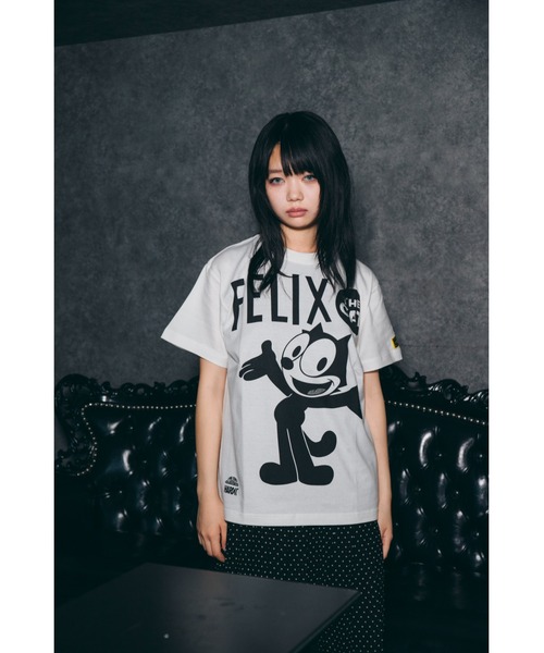 ORAL × FelixコラボTシャツ　オーラル　パラデジャ　フェリックス　白 tシャツ FELIX THE CAT（COMICバニラホワイト） メンズ : ZOZOTOWN