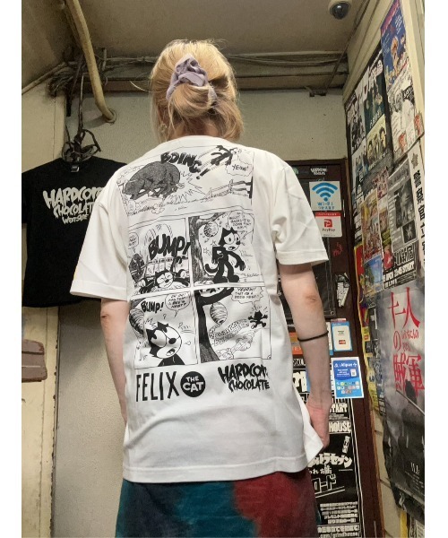 tシャツ FELIX THE CAT（COMICバニラホワイト） メンズ レディース