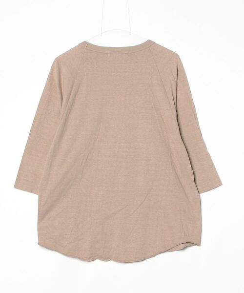 「AMERICANA」 7分袖カットソー ONE SIZE グレイッシュベージュ レディース_画像2