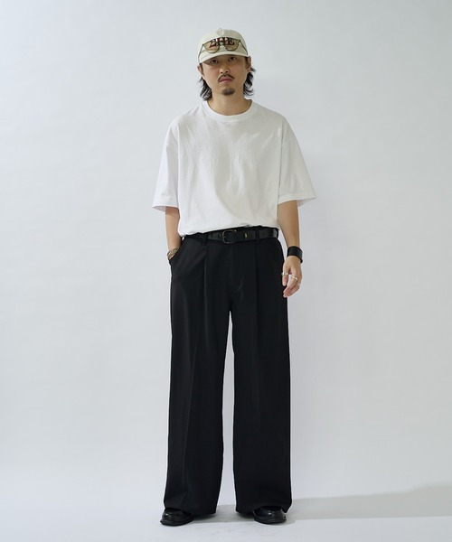 Lui's（ルイス） ワイドパンツ スラックス 「WEB限定」 ルーズワイド