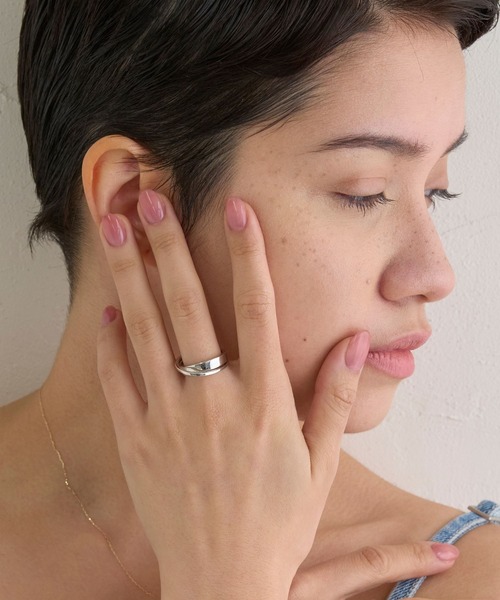 JUPITER 指輪 リング 「SV925」シルバーワイドリング レディース