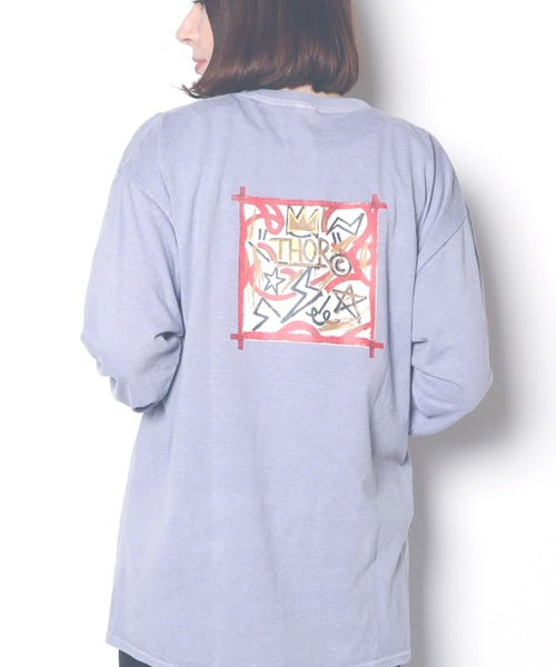 tシャツ 「FRUIT OF THE LOOM/フルーツオブザルーム」 FTL×BASQUIAT LS TEEシャツ レディース メンズ FRUIT OF THE LOOM tシャツ 「FRUIT LOOM/フルーツ オブ ザ