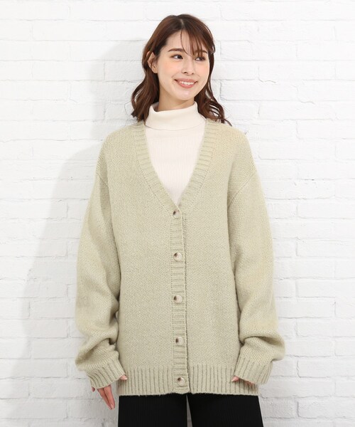 カーディガン シャギーニットカーディガン :61474266:ZOZOTOWN Yahoo ...