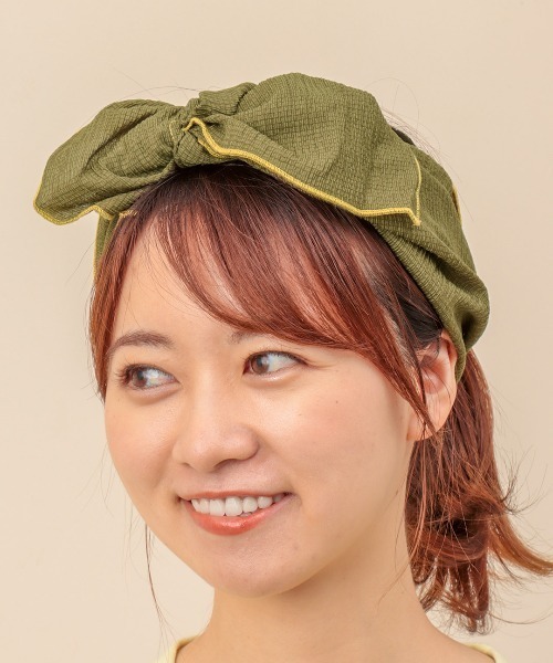 【未使用】acca BORDER RIBBON ボーダーリボンヘアバンド チチカカ ヘアバンド ビッグリボンヘアバンド : ZOZOTOWN Yahoo