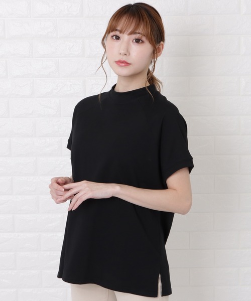 Lace Ladies（レースレディース） tシャツ ボトルネック半袖Tシャツ