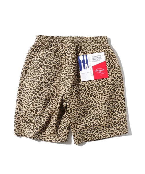 ROOP TOKYO ハーフパンツ パンツ 短パン レオパードシェフショーツ