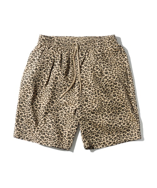 ROOP TOKYO ハーフパンツ パンツ レオパードシェフショーツ メンズ