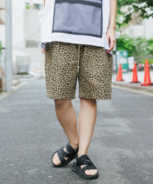 ROOP TOKYO ハーフパンツ パンツ 短パン レオパードシェフショーツ
