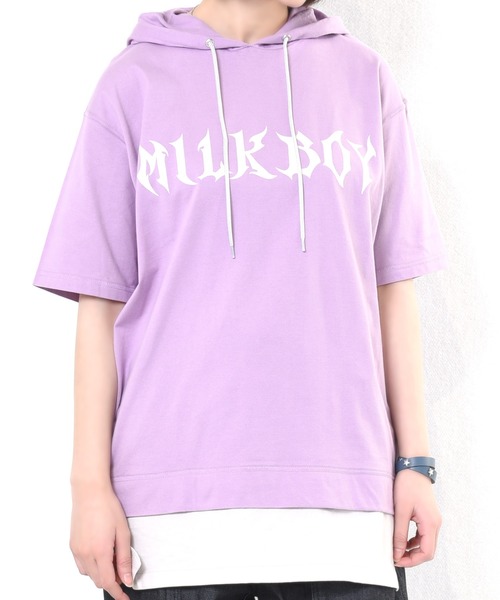 パーカー PLANET MILKBOY ZIP トップス レディース メンズ セール】PLANET MILKBOY ZIP トップス（パーカー）｜MILKBOY