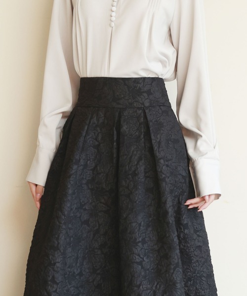 hyeon ヘヨン ジャガードスカート 未使用新品】HYEON ヘヨン jacquard skirt kobana - メルカリ