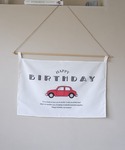 ベビー HAPPY BIRTHDAYファブリッ...の詳細画像2