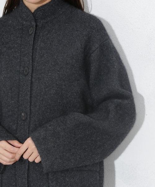 CASA FLINE カーディガン casa fline/ラクーンミックス