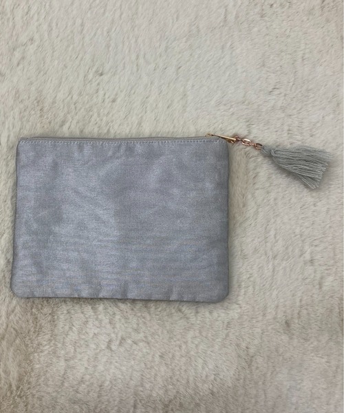 MILLION CARATS ポーチ 「artipur COTTAGE」 花柄の糸刺繍と