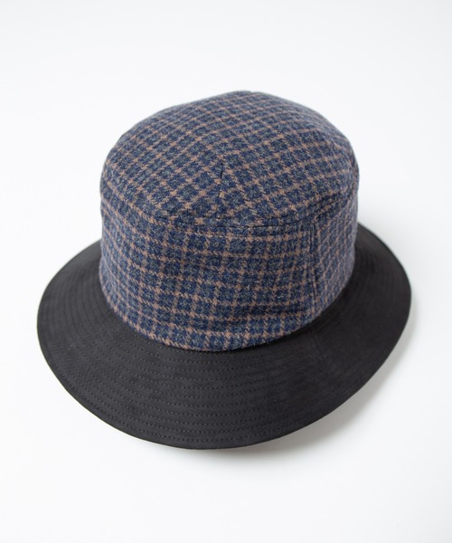 RACAL（ラカル） 帽子 ハット British Glen Check Bucket Hat