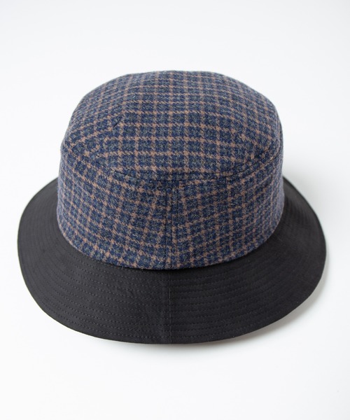 RACAL（ラカル） 帽子 ハット British Glen Check Bucket Hat
