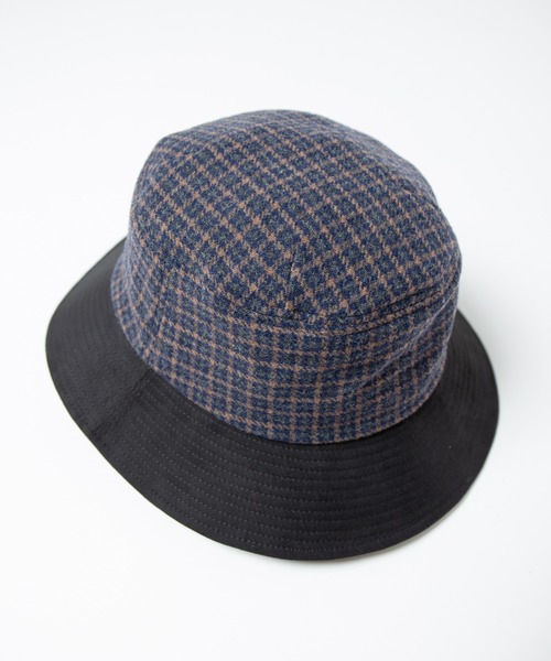 RACAL（ラカル） 帽子 ハット British Glen Check Bucket Hat
