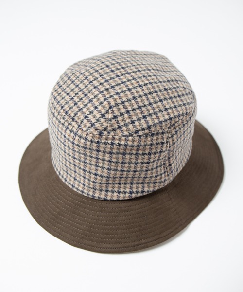 RACAL（ラカル） 帽子 ハット British Glen Check Bucket Hat