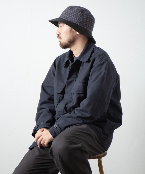 L.G.B ルグランブルー クラッシュハット　ベルト付き　バケット ハット L.G.B ルグランブルー クラッシュハット ベルト付き バケット ハット