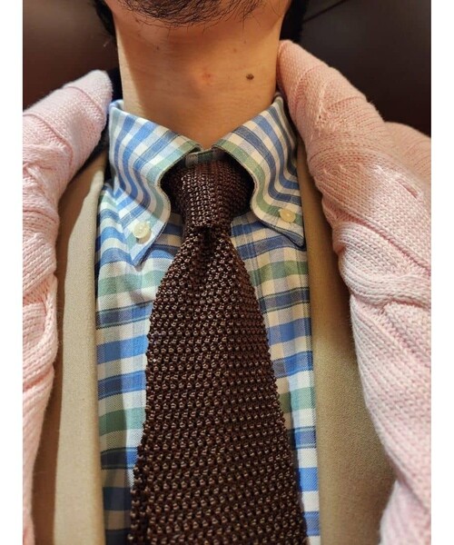 シルク ソリッド ニットタイ | Brooks Brothers Japan