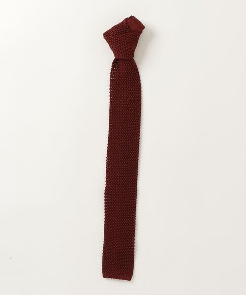 BROOKS BROTHERS ネクタイ シルク ソリッド ニットタイ